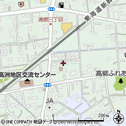 静岡県藤枝市高柳1557-19周辺の地図
