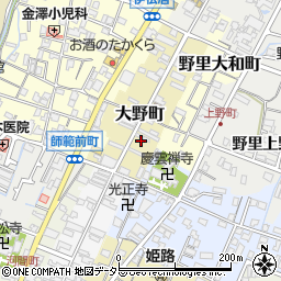 兵庫県姫路市大野町10周辺の地図