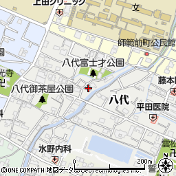 兵庫県姫路市八代368周辺の地図