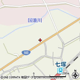 広島県庄原市七塚町51周辺の地図