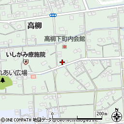 静岡県藤枝市高柳1750周辺の地図