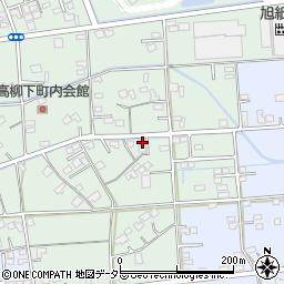 静岡県藤枝市高柳2609周辺の地図