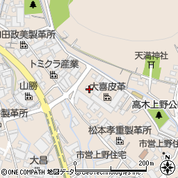 兵庫県姫路市花田町高木277周辺の地図