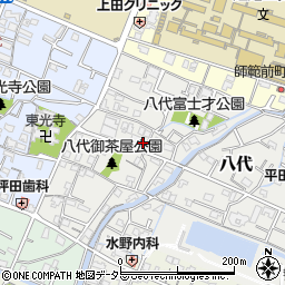 兵庫県姫路市八代362周辺の地図