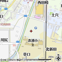 愛知県知多郡武豊町目堀周辺の地図