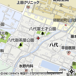 兵庫県姫路市八代366周辺の地図