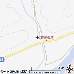 広島県三次市西河内町231周辺の地図