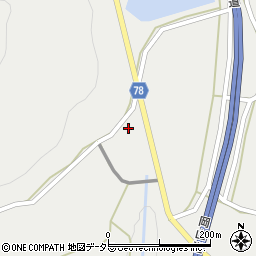 岡山県加賀郡吉備中央町上竹3473周辺の地図