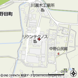 リケンテクノス株式会社　三重工場周辺の地図