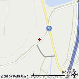 岡山県加賀郡吉備中央町上竹3638周辺の地図