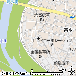 兵庫県姫路市花田町高木325周辺の地図