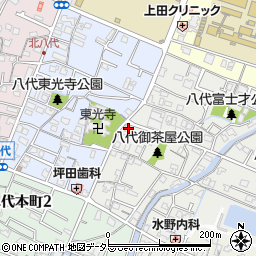 兵庫県姫路市八代434周辺の地図