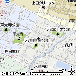 兵庫県姫路市八代354周辺の地図