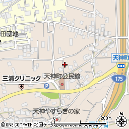 兵庫県小野市天神町1148-1周辺の地図