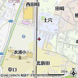 愛知県知多郡武豊町土穴50周辺の地図
