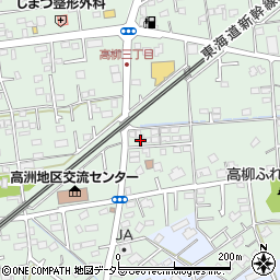 静岡県藤枝市高柳1557-10周辺の地図