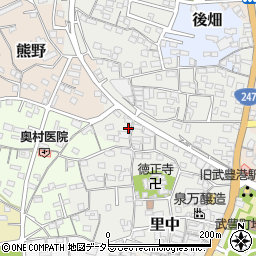 愛知県知多郡武豊町里中140周辺の地図