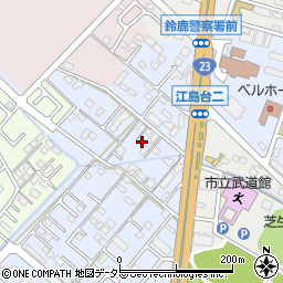 三重県鈴鹿市江島町1240周辺の地図