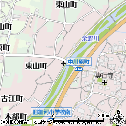 池田細河郵便局周辺の地図