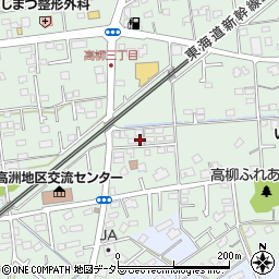 静岡県藤枝市高柳1557周辺の地図