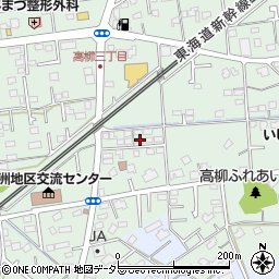 静岡県藤枝市高柳1557-13周辺の地図