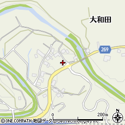 静岡県掛川市大和田569-1周辺の地図