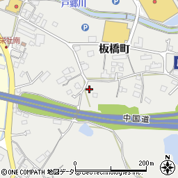 広島県庄原市板橋町254周辺の地図
