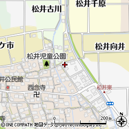 京都府京田辺市松井古松井50周辺の地図
