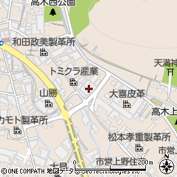 兵庫県姫路市花田町高木211周辺の地図