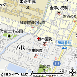 兵庫県姫路市八代729周辺の地図