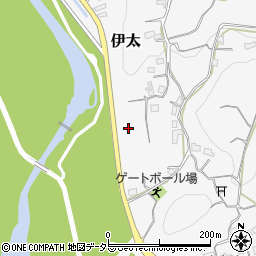 島田川根線周辺の地図