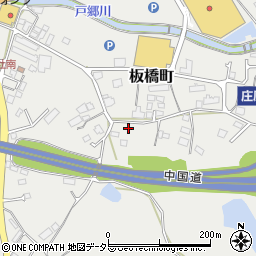 広島県庄原市板橋町256周辺の地図
