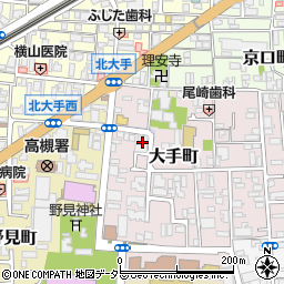 大江鍼灸院周辺の地図