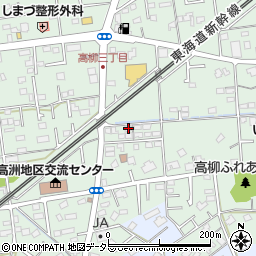 静岡県藤枝市高柳1557-5周辺の地図