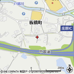 広島県庄原市板橋町247周辺の地図