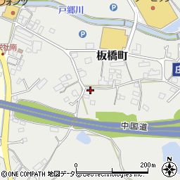 広島県庄原市板橋町257周辺の地図