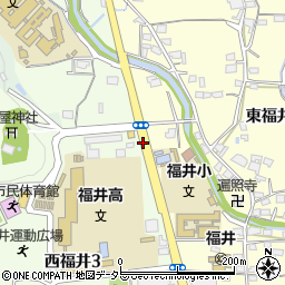 福井宮の前周辺の地図