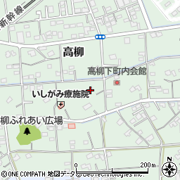 静岡県藤枝市高柳1500周辺の地図