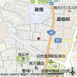 愛知県知多郡武豊町里中177-2周辺の地図