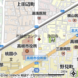 奥田事務所周辺の地図