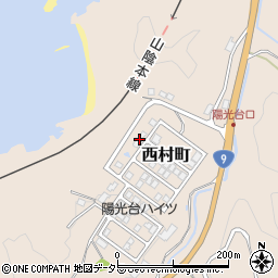 島根県浜田市西村町1450周辺の地図