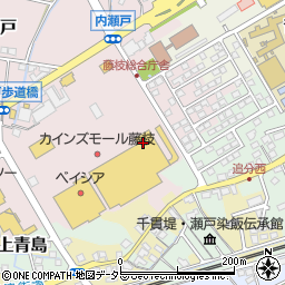 ＪＩＮＳ　藤枝店周辺の地図