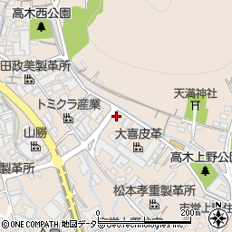 兵庫県姫路市花田町高木278周辺の地図