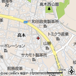 兵庫県姫路市花田町高木160周辺の地図