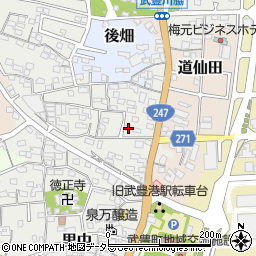 愛知県知多郡武豊町里中177-11周辺の地図