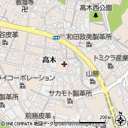 兵庫県姫路市花田町高木68周辺の地図