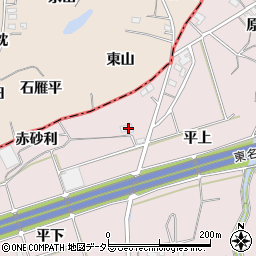 愛知県豊橋市石巻西川町赤砂利周辺の地図