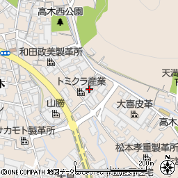 兵庫県姫路市花田町高木209周辺の地図