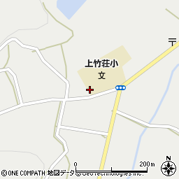 岡山県加賀郡吉備中央町上竹2068周辺の地図