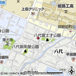 兵庫県姫路市八代782周辺の地図